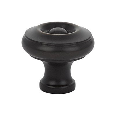 Waverly Knob by Emtek Hardware - 1-1/4" - Oil Rubbed Bronze - New York Hardware