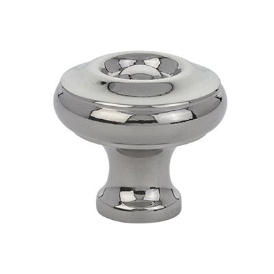 Waverly Knob by Emtek Hardware - 1-1/4" - Polished Nickel - New York Hardware