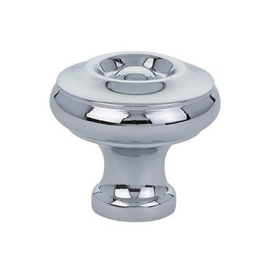 Waverly Knob by Emtek Hardware - 1-1/4" - Polished Chrome - New York Hardware