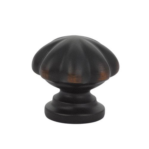 Melon Knob by Emtek Hardware - 1" - Oil Rubbed Bronze - New York Hardware