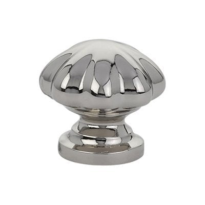 Melon Knob by Emtek Hardware - 1" - Polished Nickel - New York Hardware