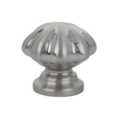 Melon Knob by Emtek Hardware - 1" - Satin Nickel - New York Hardware