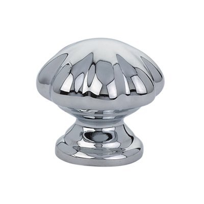 Melon Knob by Emtek Hardware - 1" - Polished Chrome - New York Hardware