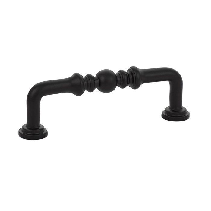 Spindle Pull by Emtek Hardware - 3-1/2" - Flat Black - New York Hardware