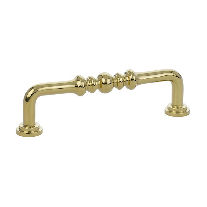 Spindle Pull by Emtek Hardware - 4" - Unlacquered Brass - New York Hardware