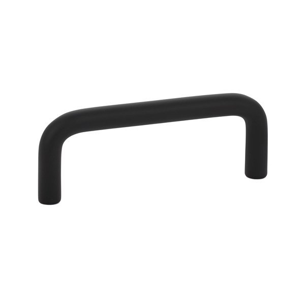 Wire Pull by Emtek Hardware - 3" - Flat Black - New York Hardware