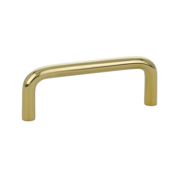 Wire Pull by Emtek Hardware - 3" - Unlacquered Brass - New York Hardware