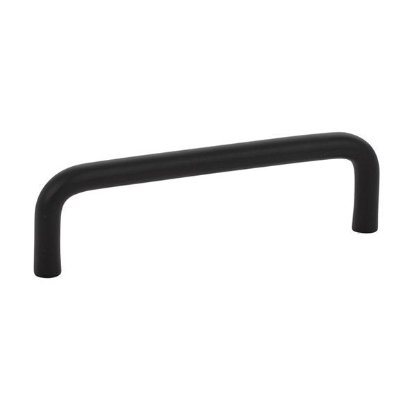 Wire Pull by Emtek Hardware - 4" - Flat Black - New York Hardware