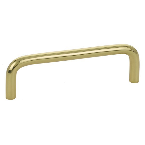 Wire Pull by Emtek Hardware - 4" - Unlacquered Brass - New York Hardware