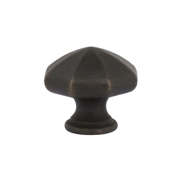 Octagon Knob by Emtek Hardware - 1" - Medium Bronze - New York Hardware