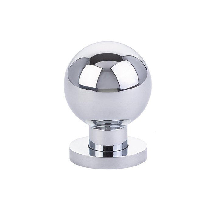 Globe Knob by Emtek Hardware - 1" - Polished Chrome - New York Hardware
