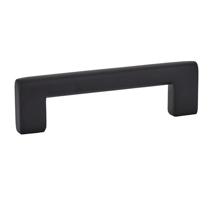 Trail Pull by Emtek Hardware - 4" - Flat Black - New York Hardware