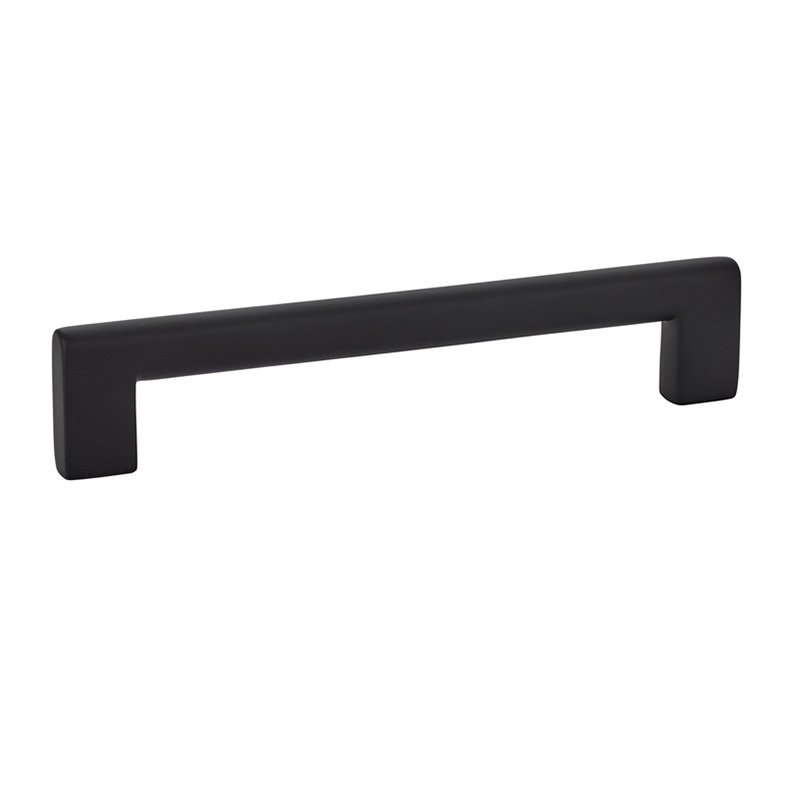 Trail Pull by Emtek Hardware - 6" - Flat Black - New York Hardware