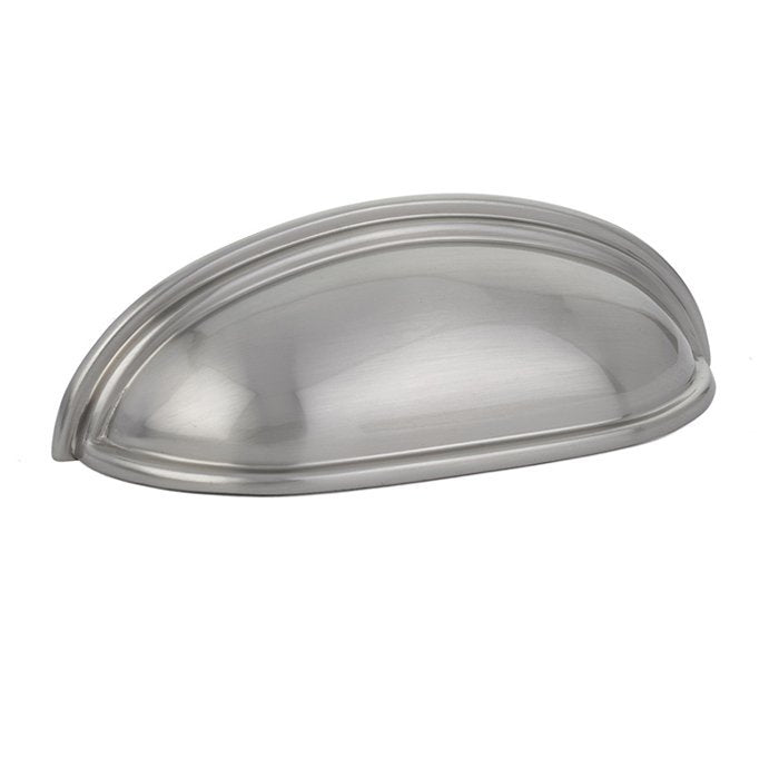 Cup Pull by Emtek Hardware - 4" - Satin Nickel - New York Hardware