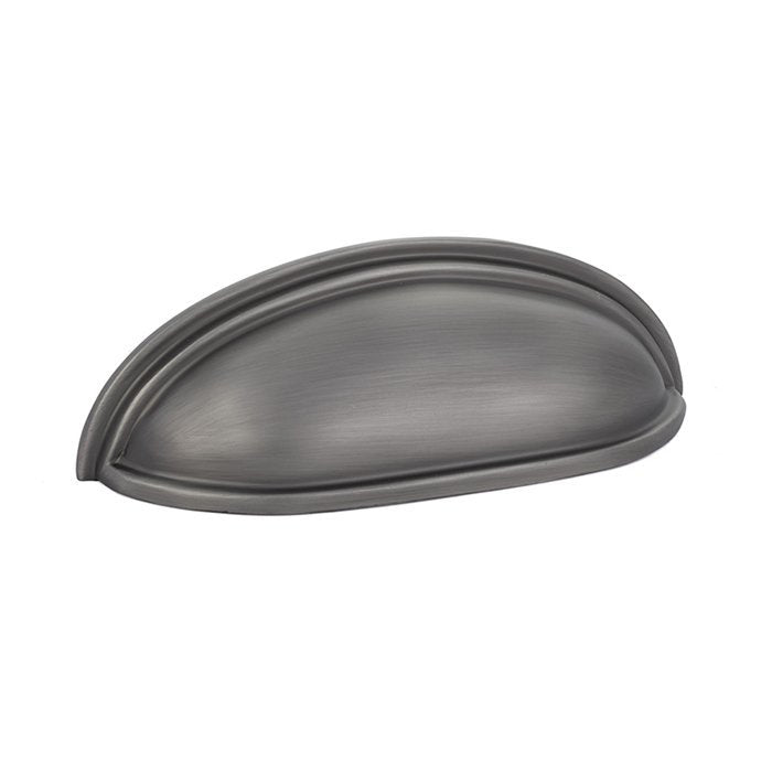 Cup Pull by Emtek Hardware - 4" - Pewter - New York Hardware
