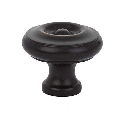Waverly Knob by Emtek Hardware - 1-3/4" - Oil Rubbed Bronze - New York Hardware