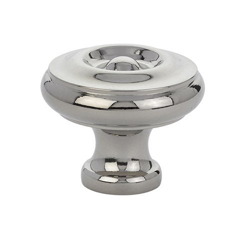 Waverly Knob by Emtek Hardware - 1-3/4" - Polished Nickel - New York Hardware