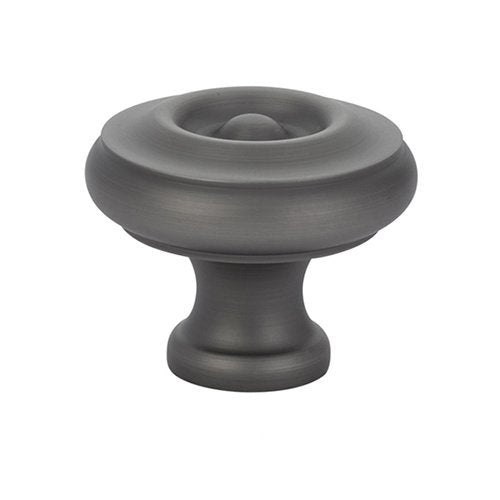 Waverly Knob by Emtek Hardware - 1-3/4" - Pewter - New York Hardware