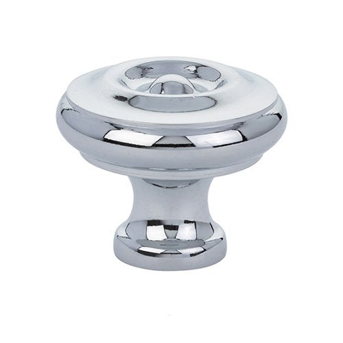 Waverly Knob by Emtek Hardware - 1-3/4" - Polished Chrome - New York Hardware