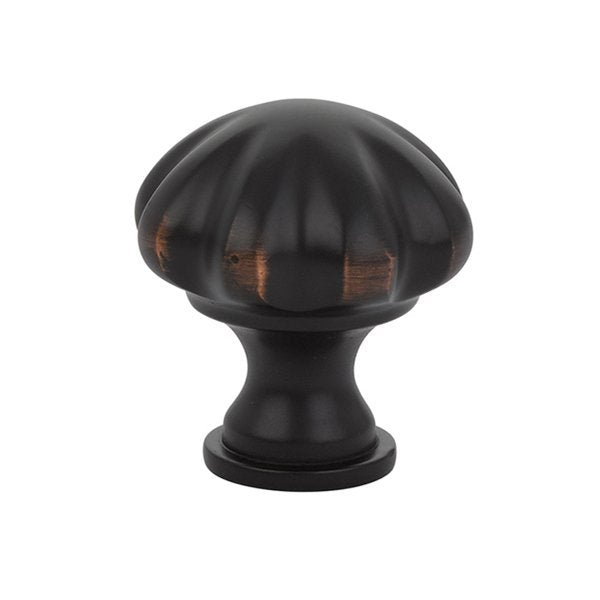 Melon Knob by Emtek Hardware - 1-3/4" - Oil Rubbed Bronze - New York Hardware