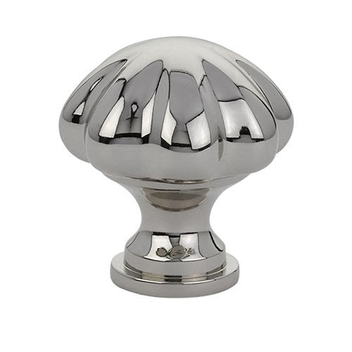 Melon Knob by Emtek Hardware - 1-3/4" - Polished Nickel - New York Hardware