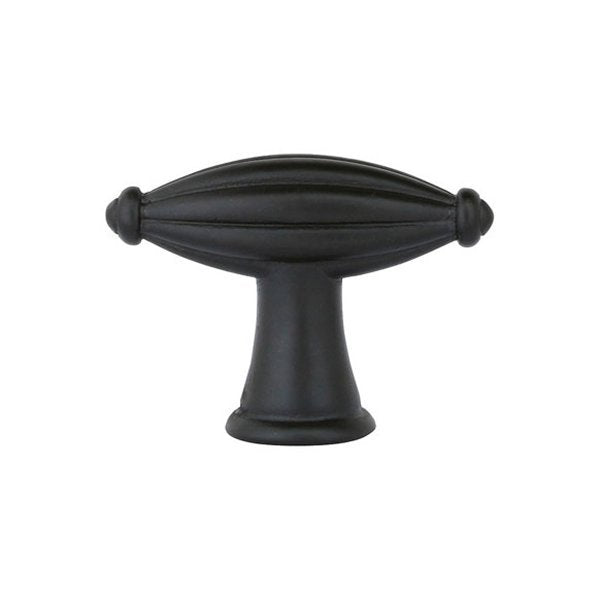 Fluted Knob by Emtek Hardware - 3" - Flat Black Bronze - New York Hardware