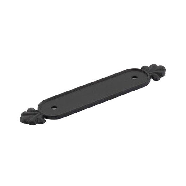 Back Plate for Pull by Emtek Hardware - 3" - Flat Black Bronze - New York Hardware