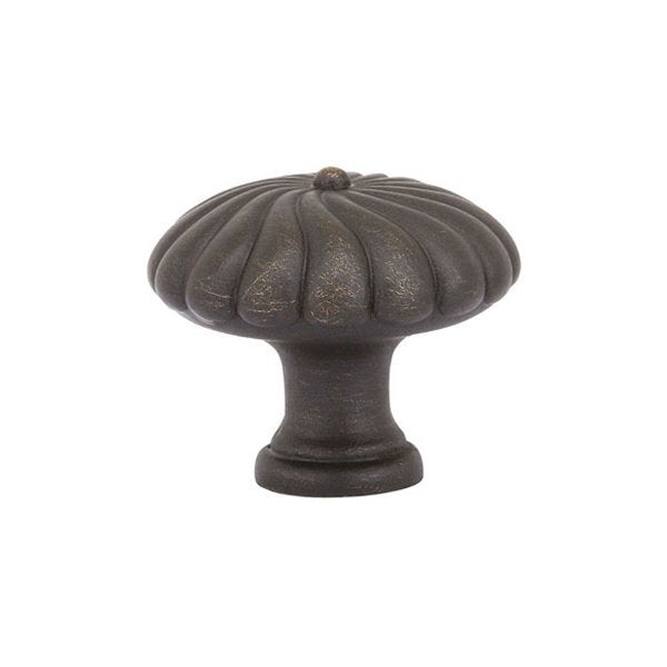 Twist Round Knob by Emtek Hardware - 1" - Medium Bronze - New York Hardware