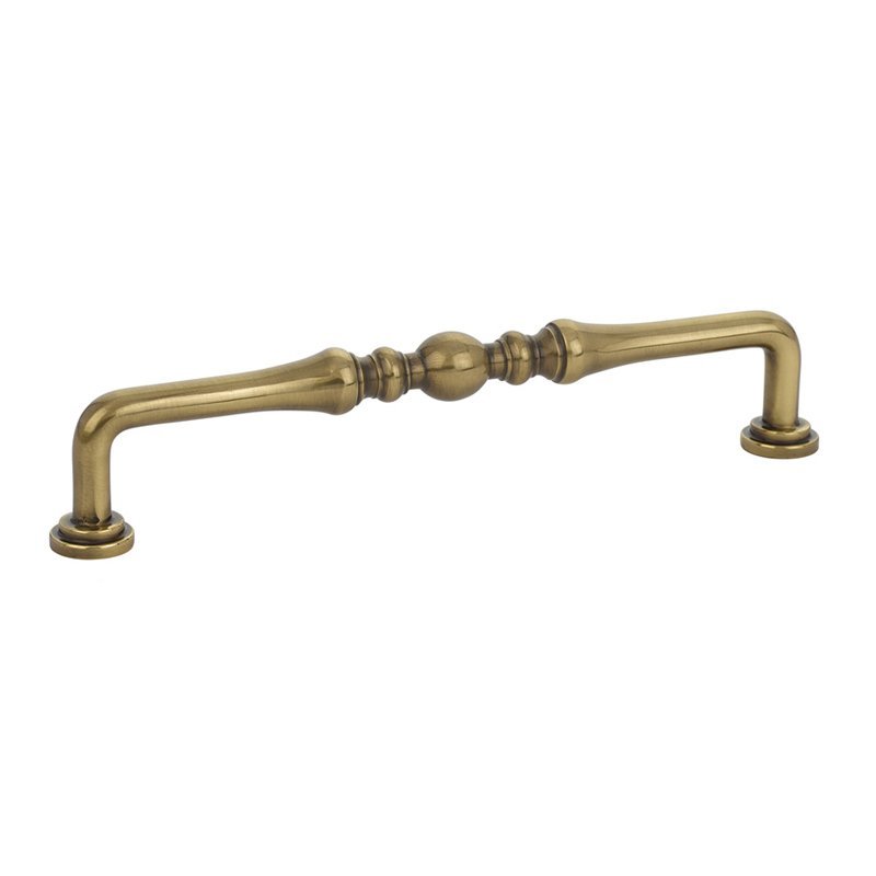 Spindle Pull by Emtek Hardware - 6" - French Antique Brass - New York Hardware
