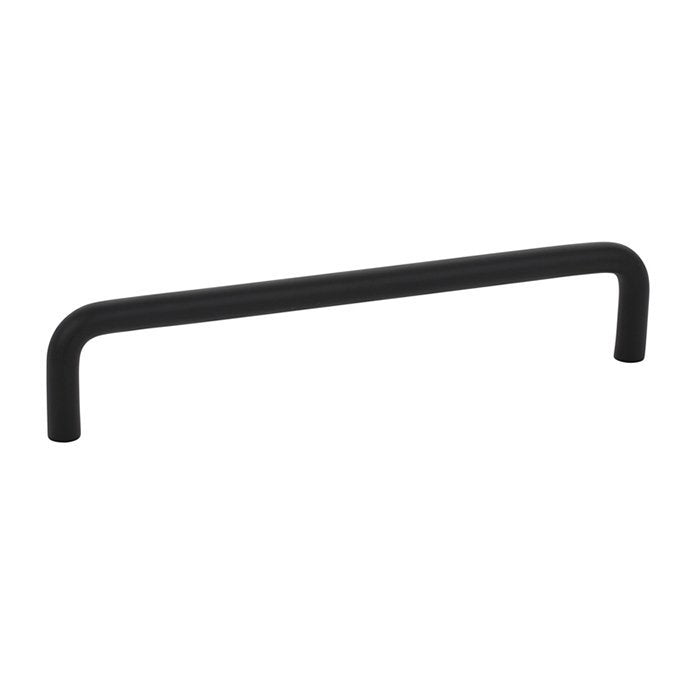 Wire Pull by Emtek Hardware - 6" - Flat Black - New York Hardware