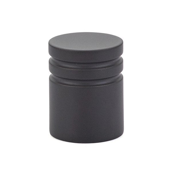 Metric Knob by Emtek Hardware - 1" - Flat Black - New York Hardware
