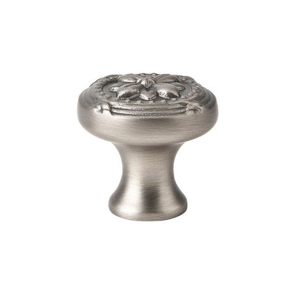 Ribbon & Reed Knob by Emtek Hardware - 1-3/4" - Pewter - New York Hardware