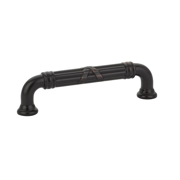 Ribbon & Reed Estate Pull by Emtek Hardware - 4" - Oil Rubbed Bronze - New York Hardware