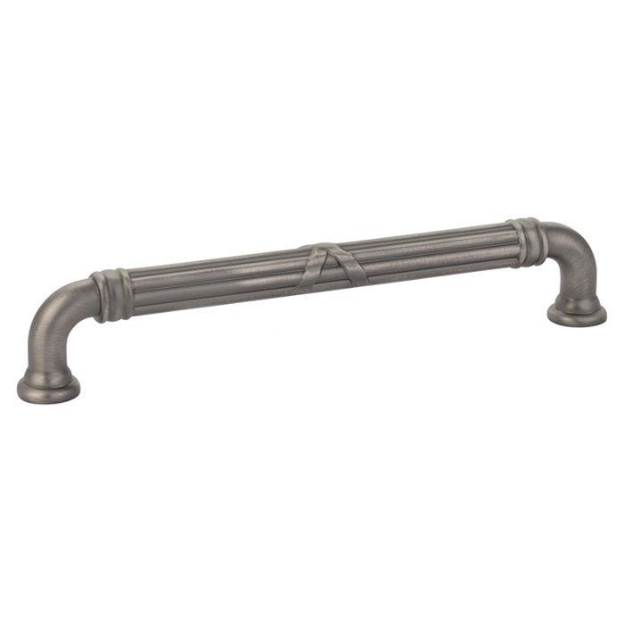 Ribbon & Reed Estate Pull by Emtek Hardware - 6" - Pewter - New York Hardware