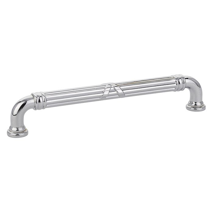 Ribbon & Reed Estate Pull by Emtek Hardware - 6" - Polished Chrome - New York Hardware