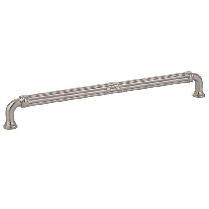 Ribbon & Reed Estate Pull by Emtek Hardware - 10" - Satin Nickel - New York Hardware