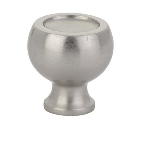 Atomic Knob by Emtek Hardware - 1-1/4" - Satin Nickel - New York Hardware