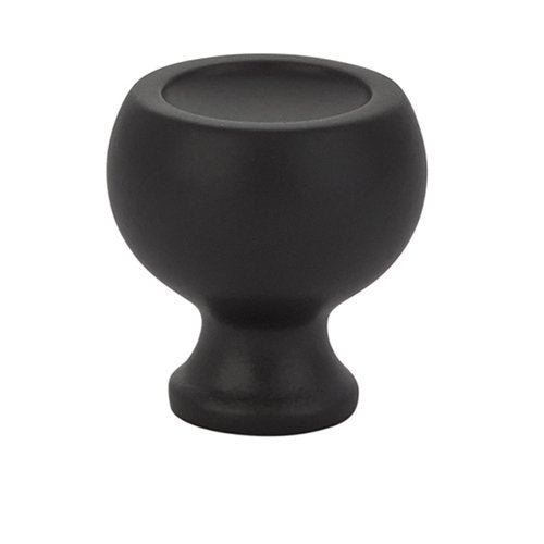 Atomic Knob by Emtek Hardware - 1-1/4" - Flat Black - New York Hardware