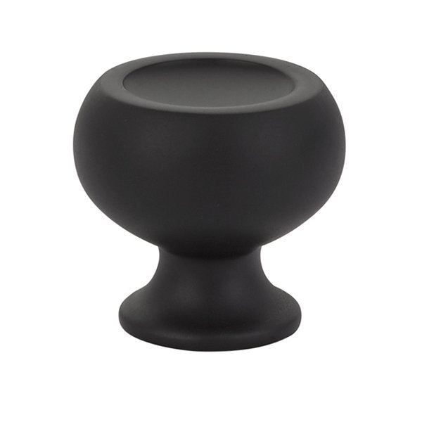 Atomic Knob by Emtek Hardware - 1-5/8" - Flat Black - New York Hardware