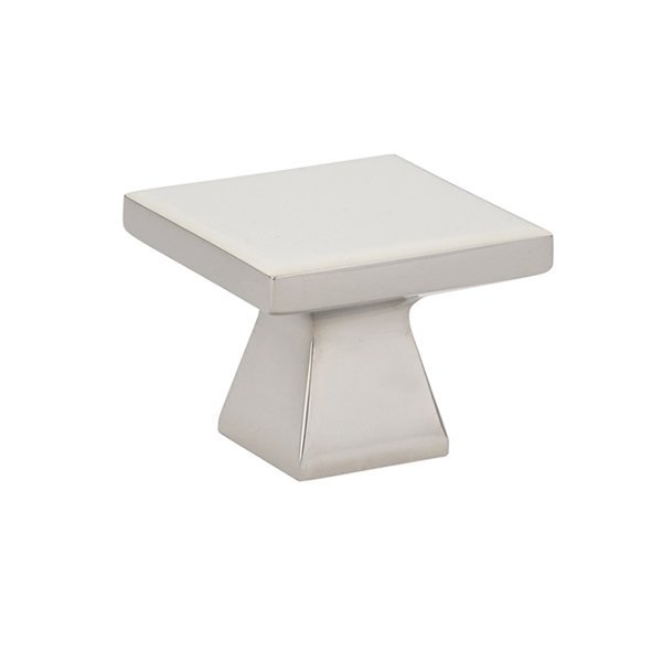 Podium Knob by Emtek Hardware - 1-3/4" - Polished Nickel - New York Hardware