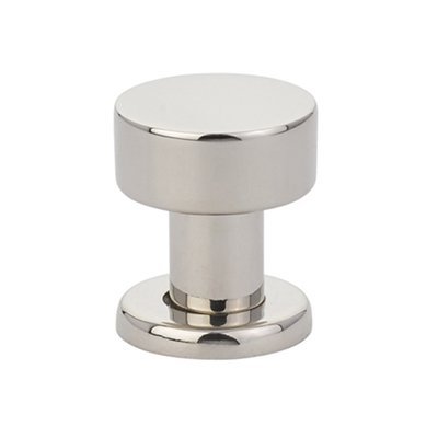 Cadet Knob by Emtek Hardware - 1" - Polished Nickel - New York Hardware