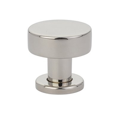 Cadet Knob by Emtek Hardware - 1-1/4" - Polished Nickel - New York Hardware