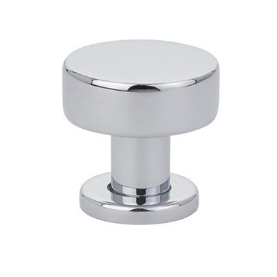 Cadet Knob by Emtek Hardware - 1-1/4" - Polished Chrome - New York Hardware