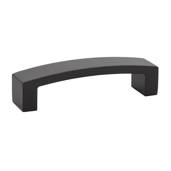 Bauhaus Pull by Emtek Hardware - 4" - Flat Black - New York Hardware