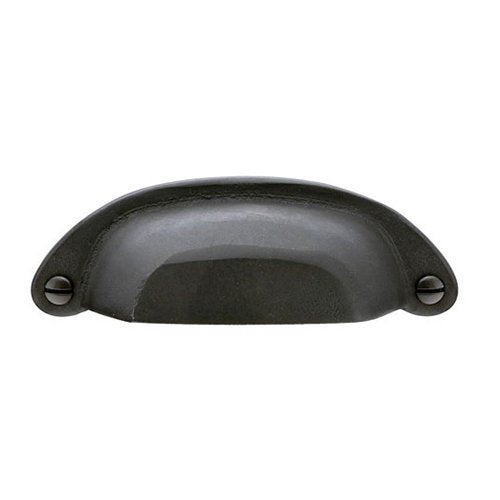 Ranch Bin Pull by Emtek Hardware - 3" - Flat Black Bronze - New York Hardware