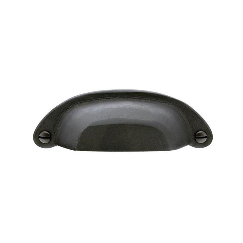 Ranch Bin Pull by Emtek Hardware - 4" - Flat Black Bronze - New York Hardware