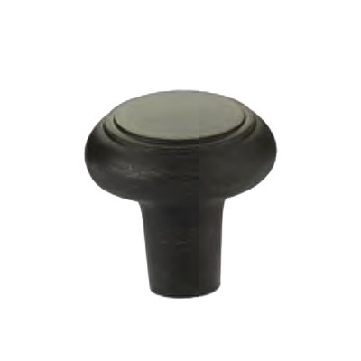 Barn Knob by Emtek Hardware - 1" - Medium Bronze - New York Hardware