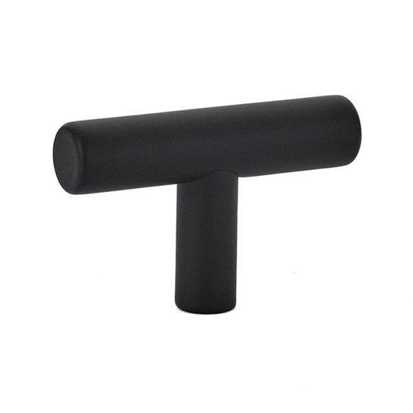 Bar Knob by Emtek Hardware - 2" - Flat Black - New York Hardware