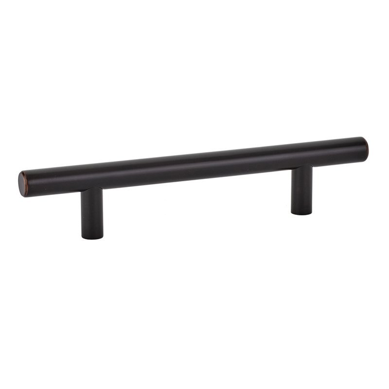 Bar Pull by Emtek Hardware - 4" - Oil Rubbed Bronze - New York Hardware