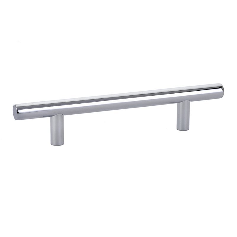 Bar Pull by Emtek Hardware - 4" - Polished Chrome - New York Hardware